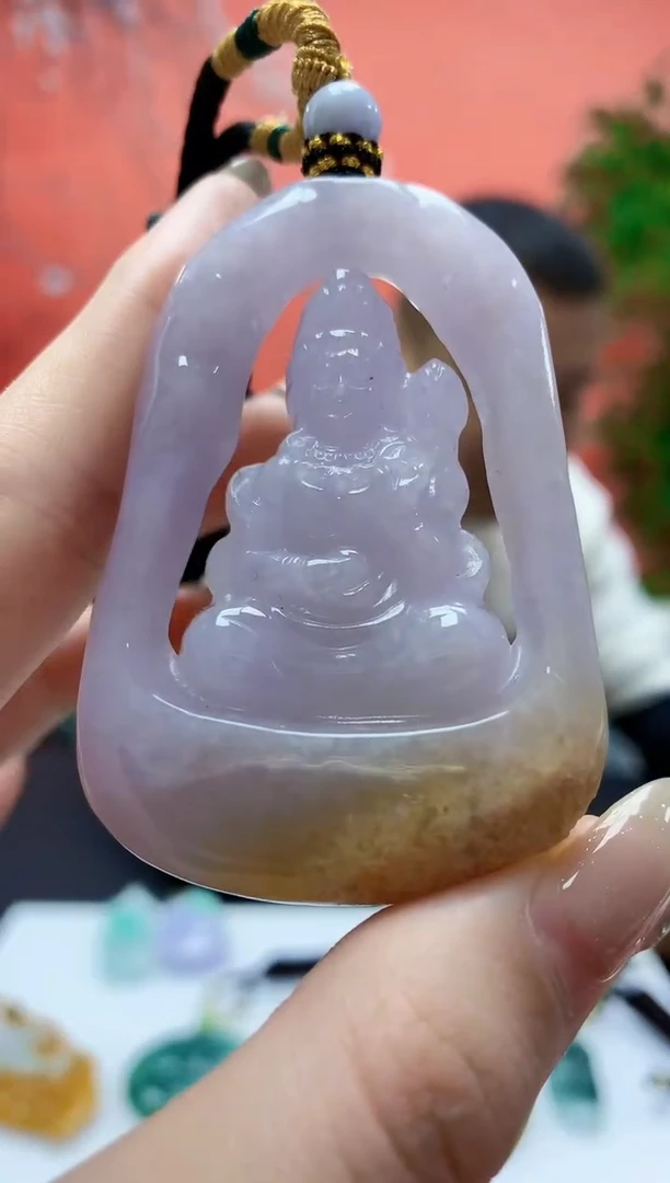 未镶嵌定制翡翠4898jw-毛货挂件91