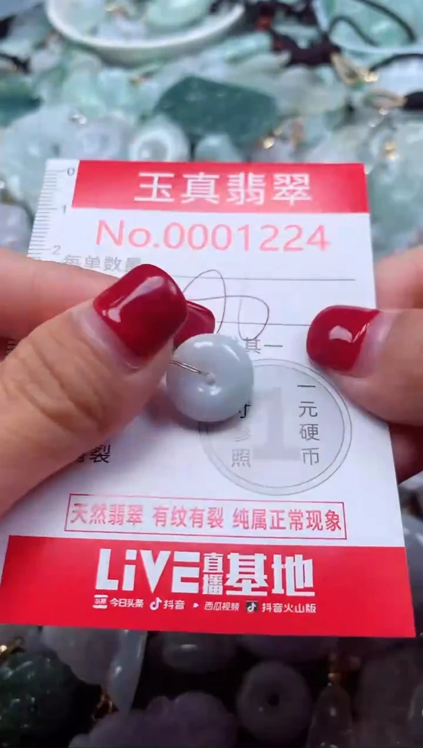 颈饰未镶嵌翡翠1224