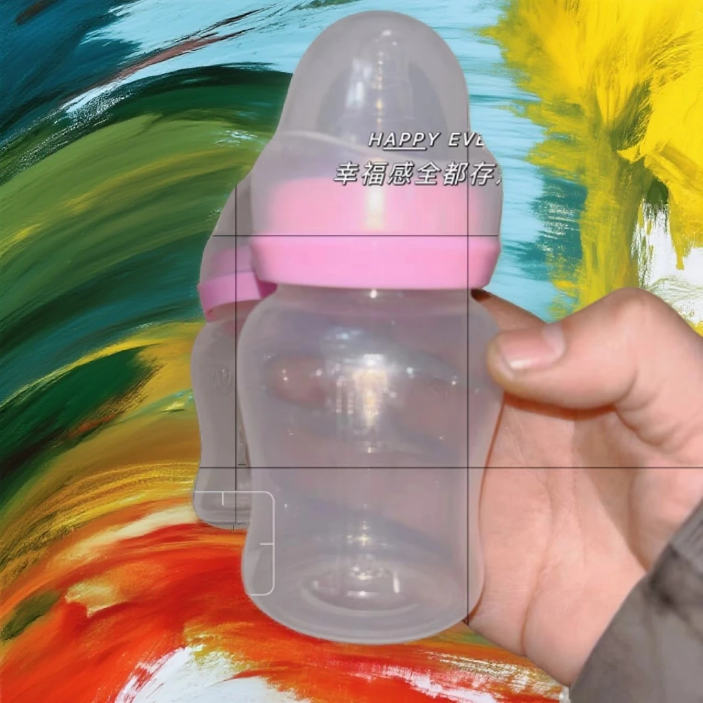 【拍下发分腿睡袋】纱布款婴儿水杯宽口径有瑕疵介意勿拍