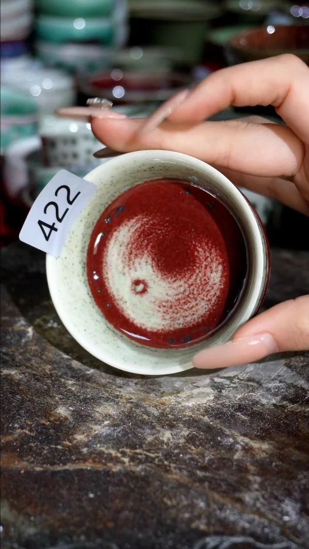 摆件精品窑变钧瓷茶器