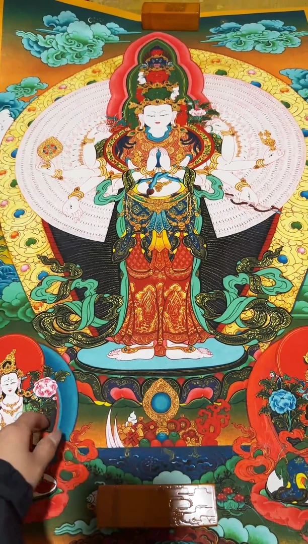 卷轴画精品唐卡=====藏藏的 工艺请走