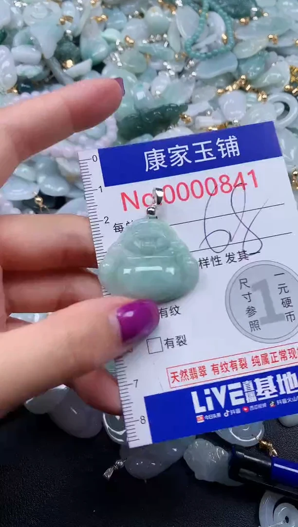 颈饰未镶嵌翡翠841