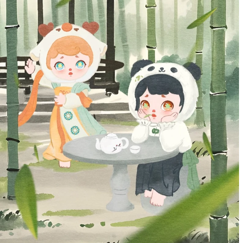 【劳拉】九州灵兽古风搪胶挂件动物九州灵兽毛绒玩偶盲盒