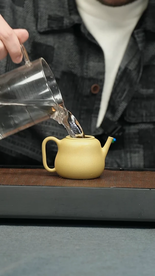 【闪购商品】紫砂茶壶五堂 葫芦陶匏-130cc