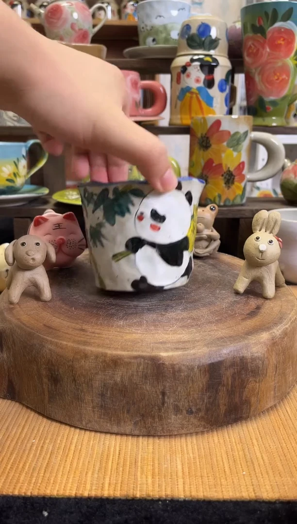 杯子手工手绘景德镇陶瓷