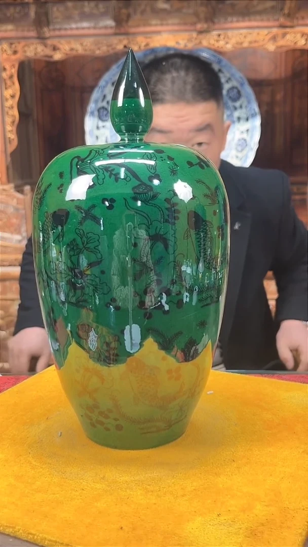 【闪购商品】瓷片187F现代工艺品一个