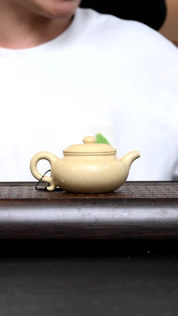 茶壶紫砂AA16723 仿古 本绿190cc