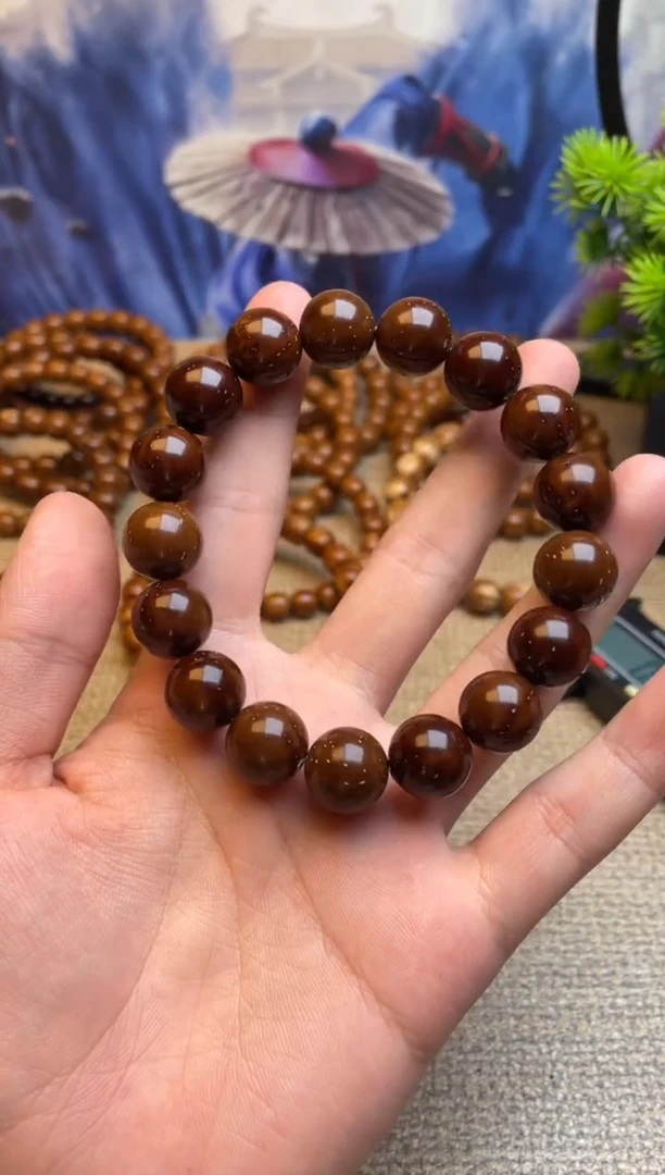 紫金鼠吊坠2号手串
