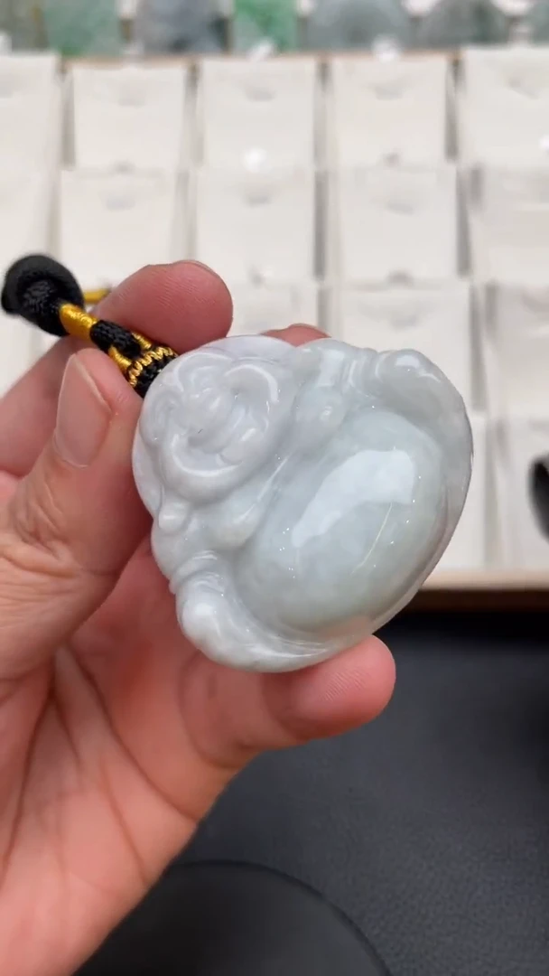 颈饰未镶嵌翡翠天然缅甸翡翠A货94