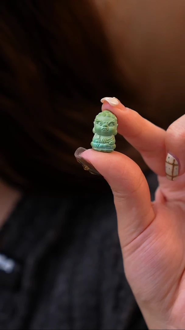 未镶嵌绿松石雕刻不动