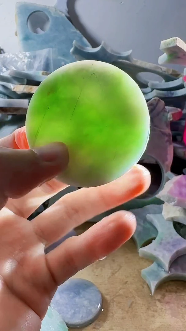 裸石翡翠天然缅甸翡翠2928