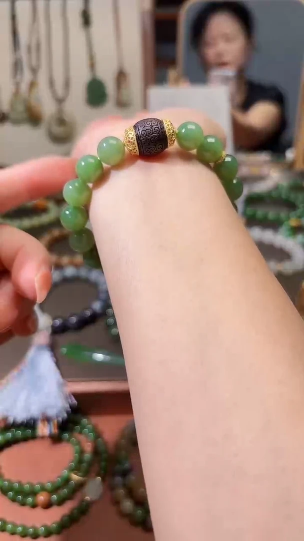 未镶嵌手串和田玉（碧玉）1