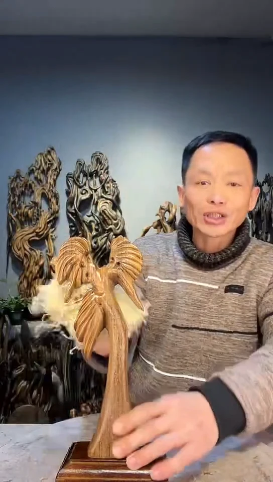 【闪购商品】金丝楠金丝楠小叶桢楠随行摆件14