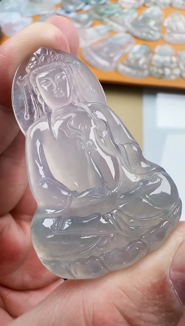 【闪购商品】翡翠颈饰未镶嵌缅甸天然翡翠