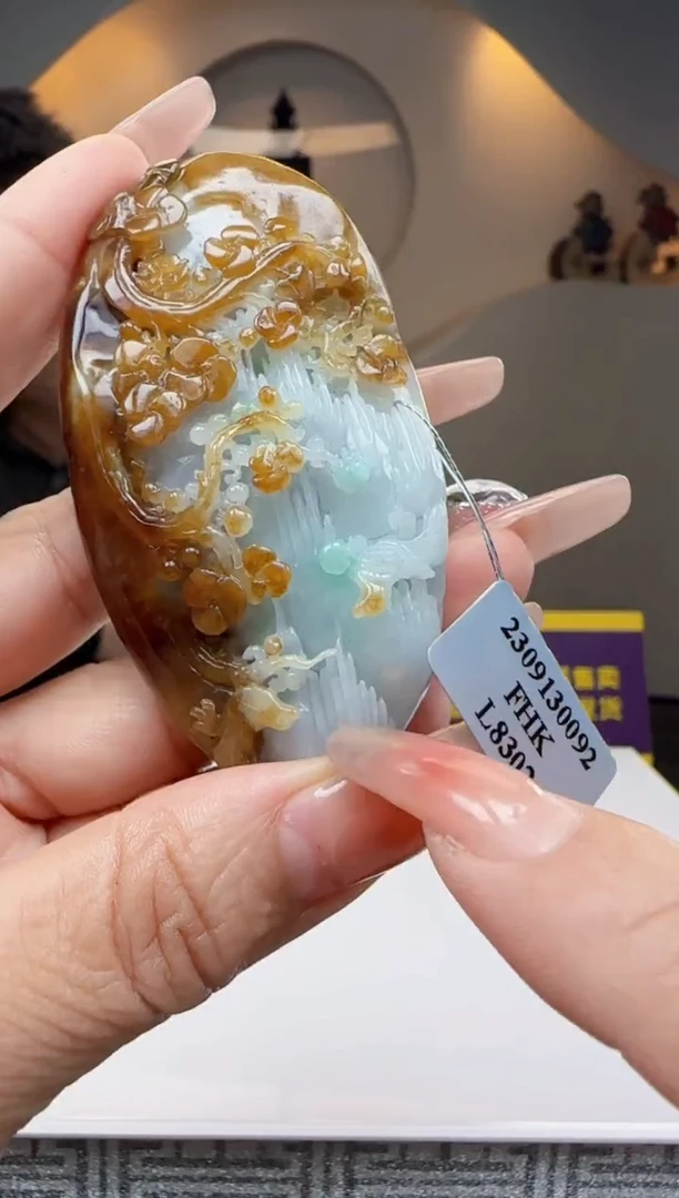 定制翡翠未镶嵌Q11097翡翠