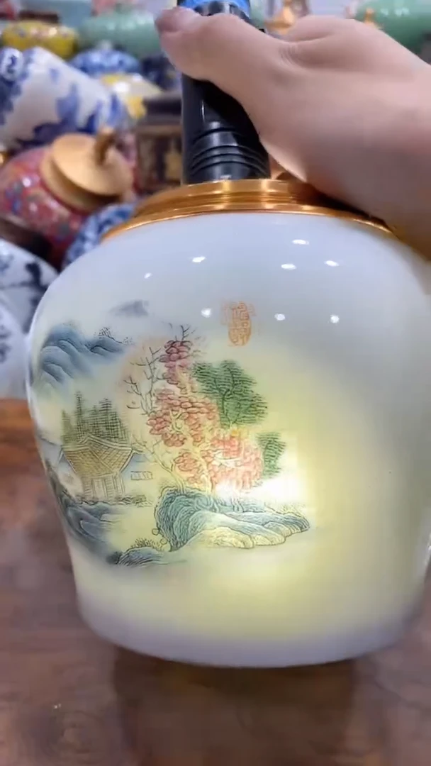 摆件茶叶罐密封罐储存罐
