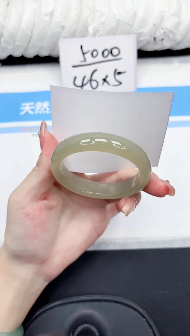 未镶嵌手镯石英质玉50-56
