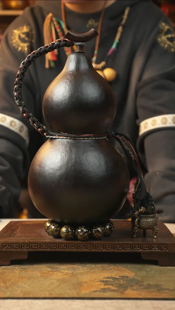 555大漆一物一拍记葫堂出品【不带手串】