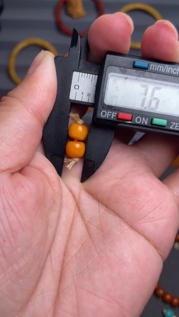石英质玉多样性发货未镶嵌7老蜡老型对珠