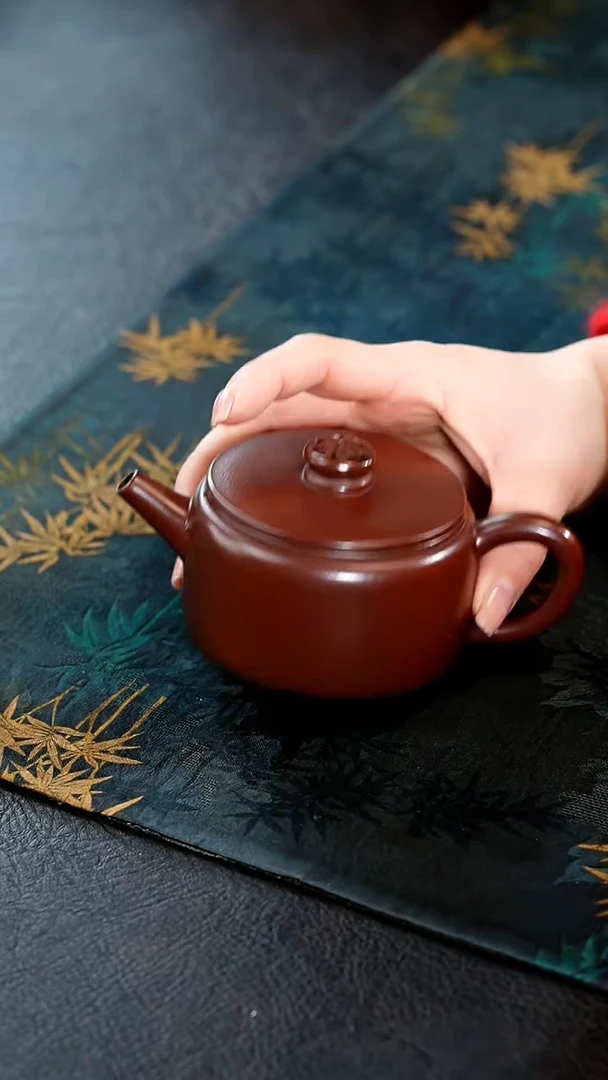 【闪购商品】紫砂茶壶16紫砂壶紫泥汉瓦