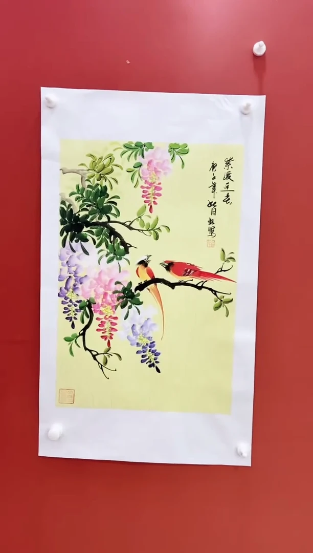 国画王月新国画作品