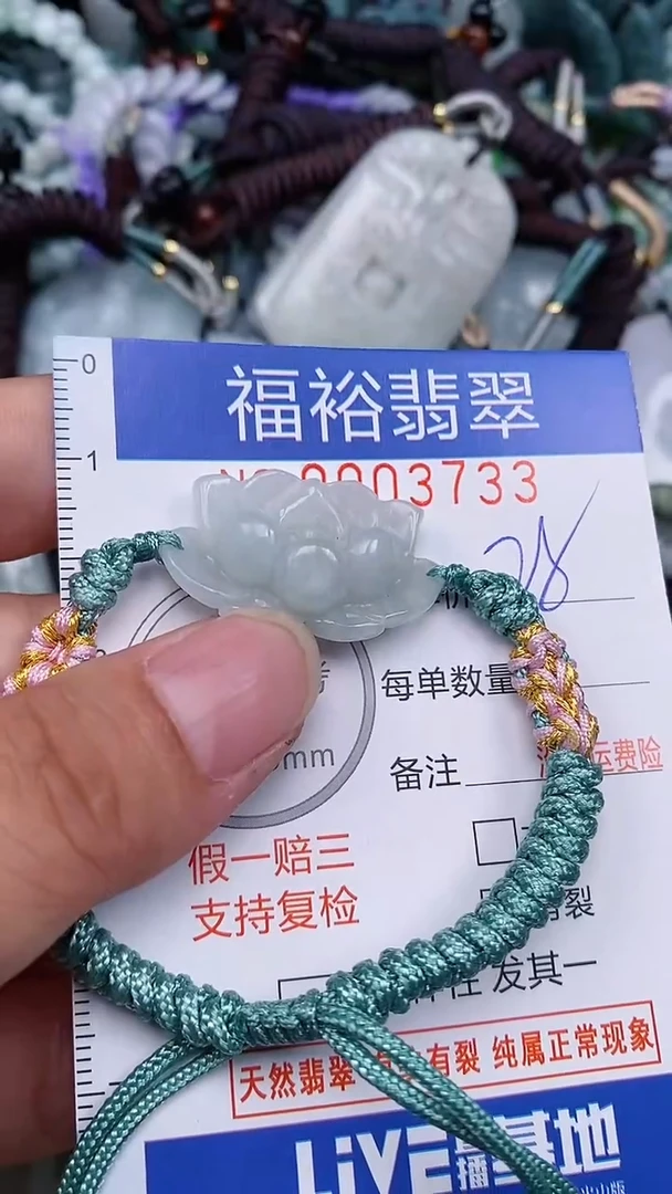 翡翠未镶嵌颈饰...0003733