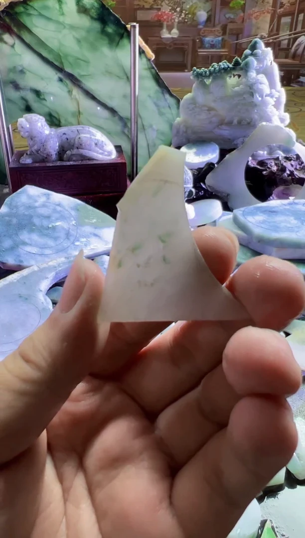 未镶嵌挂件翡翠天然缅甸翡翠A货