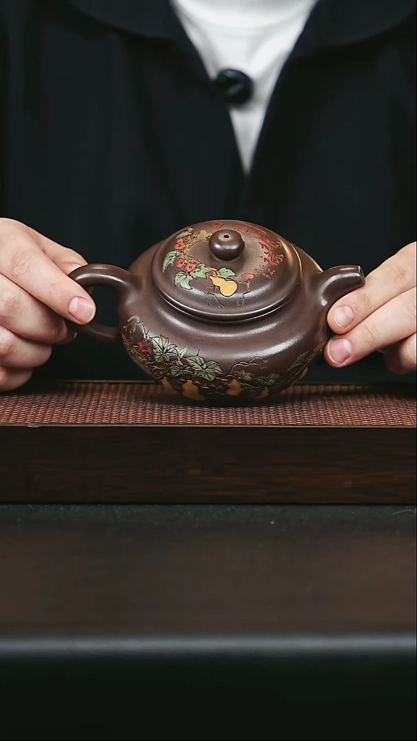 茶壶紫砂宜兴紫砂  仿古