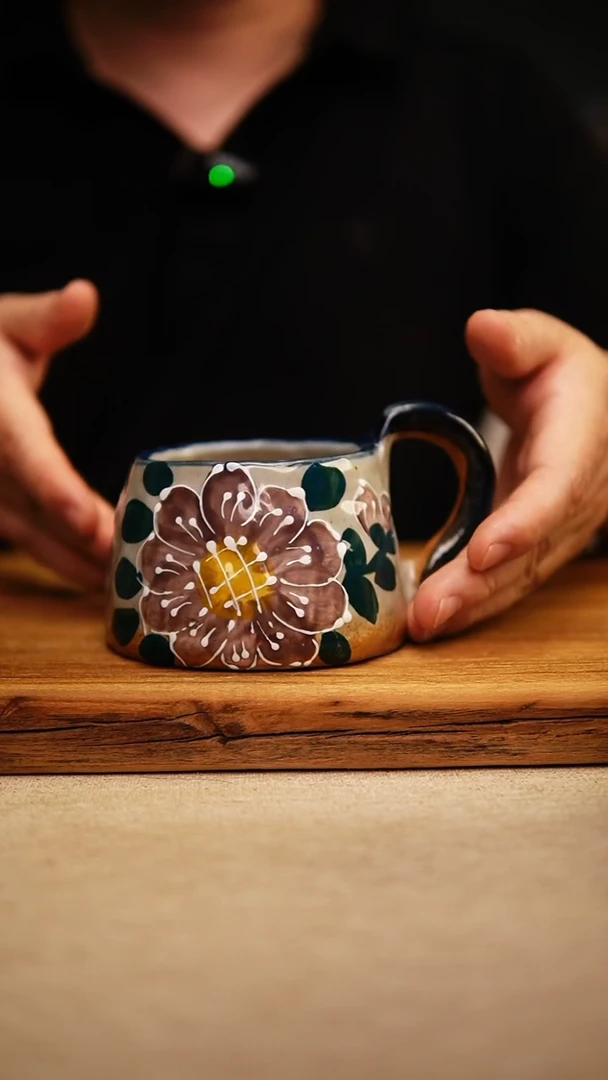 @@陶园瓷舍@@纯手工手绘@高温釉下彩