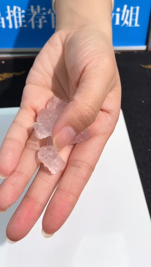 【闪购商品】水晶手链未镶嵌8号粉晶财配件