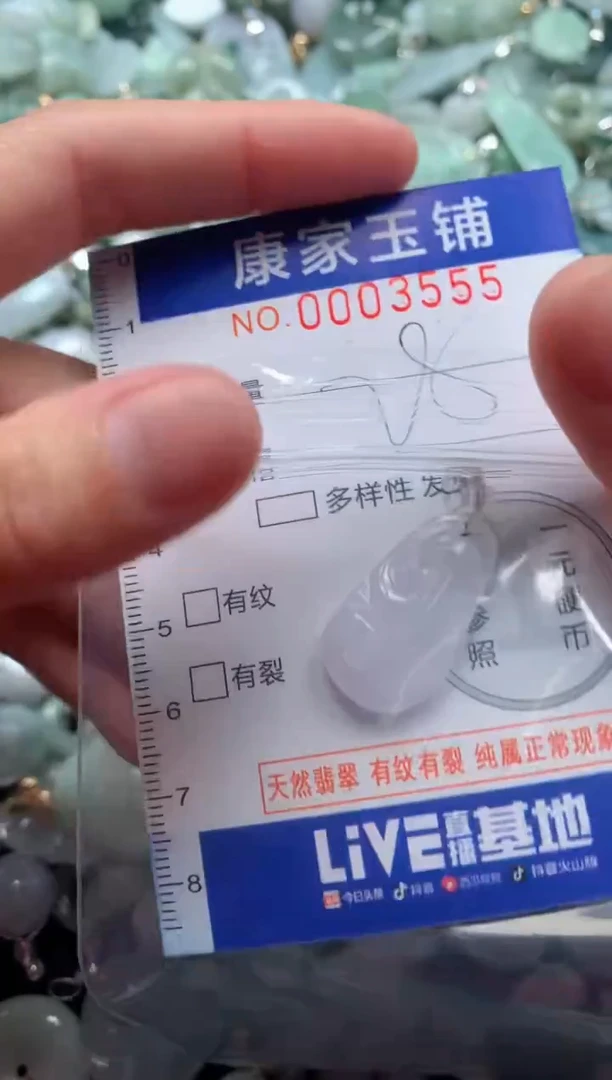 颈饰未镶嵌翡翠3555