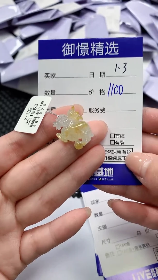 颈饰未镶嵌翡翠44