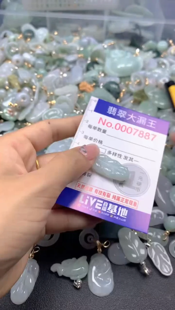 颈饰未镶嵌翡翠7887