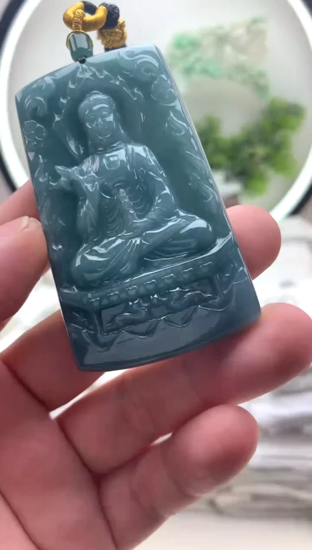 颈饰未镶嵌翡翠阿弥陀佛