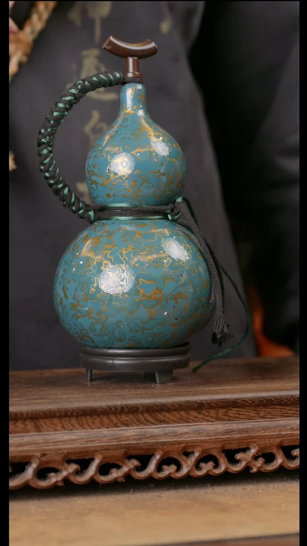 247号精品天然大漆酒葫芦一物一拍~