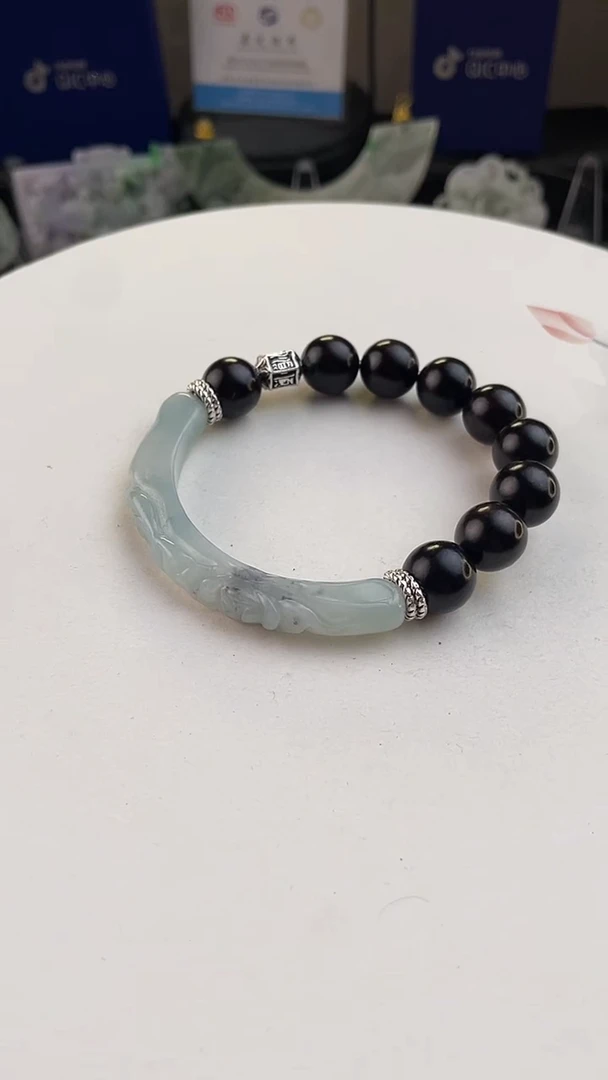 未镶嵌手链翡翠手工定制默认微瑕主播介绍为准