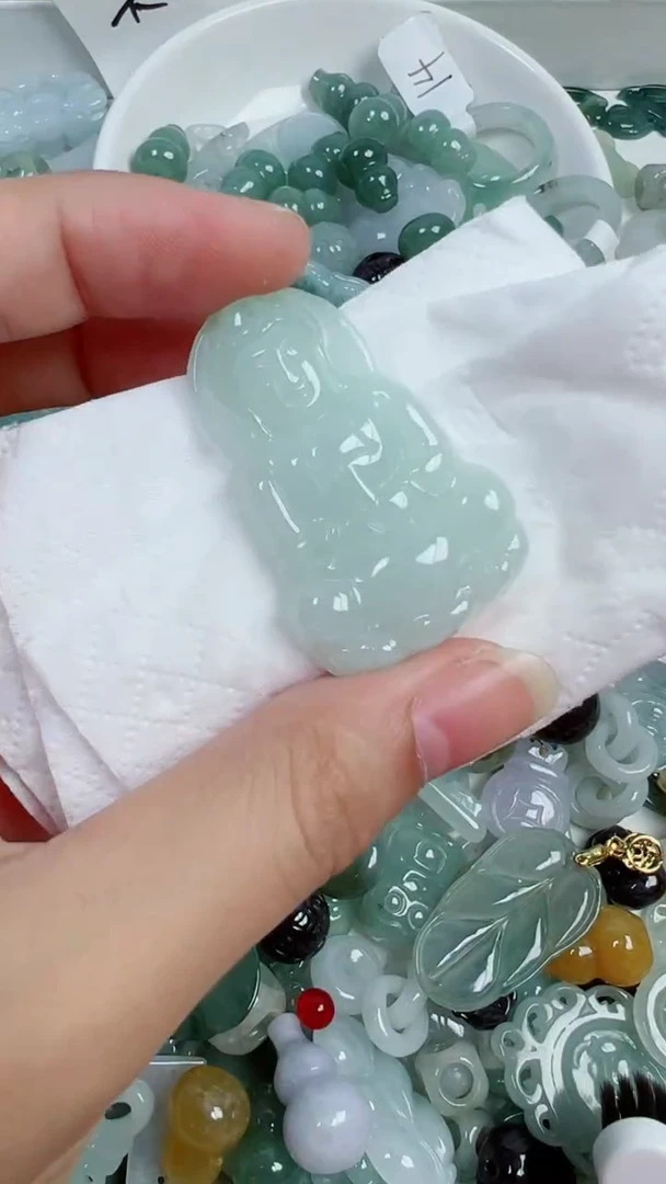 散珠翡翠87号链接,A货翡翠