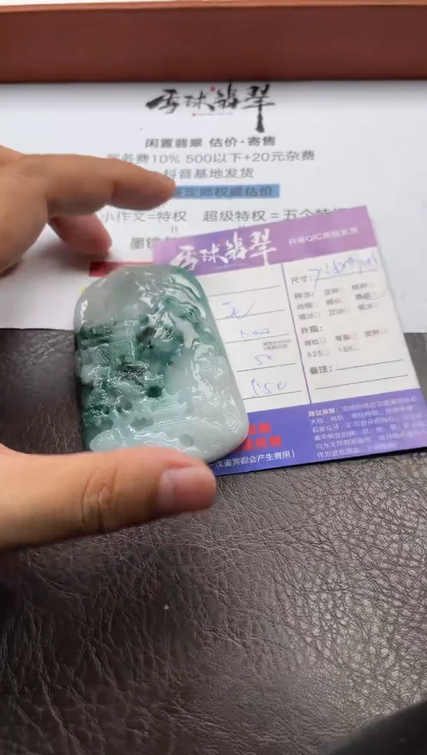 翡翠未镶嵌颈饰1619627033