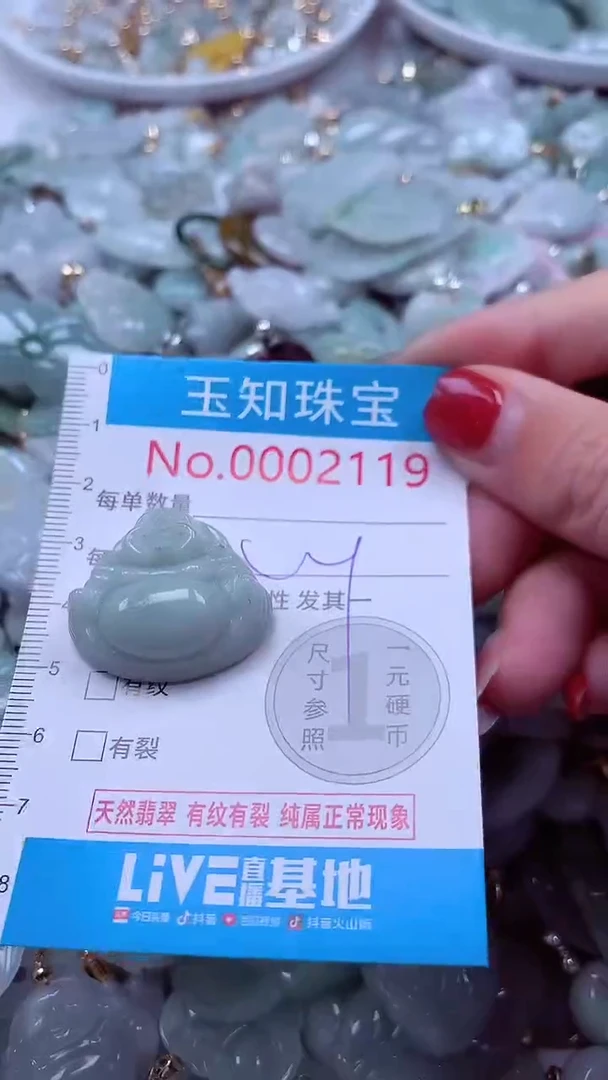 吊坠(不含链)未镶嵌翡翠2119