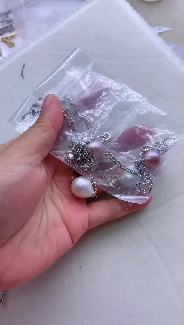 【闪购商品】淡水珍珠项链合金多发其一