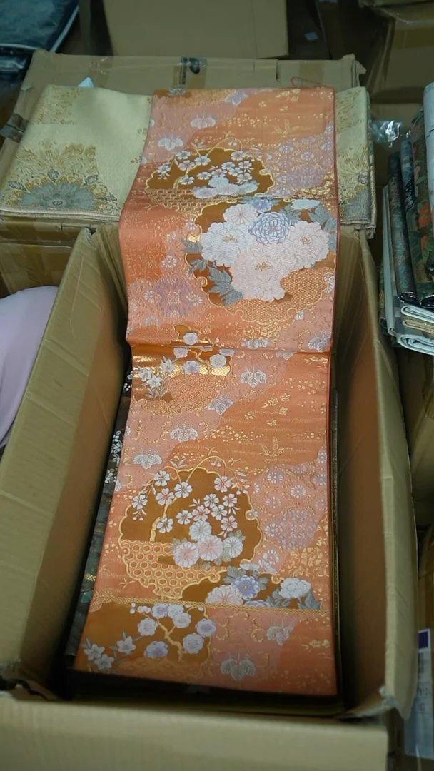 织绣26纯金箔24K织金花卉