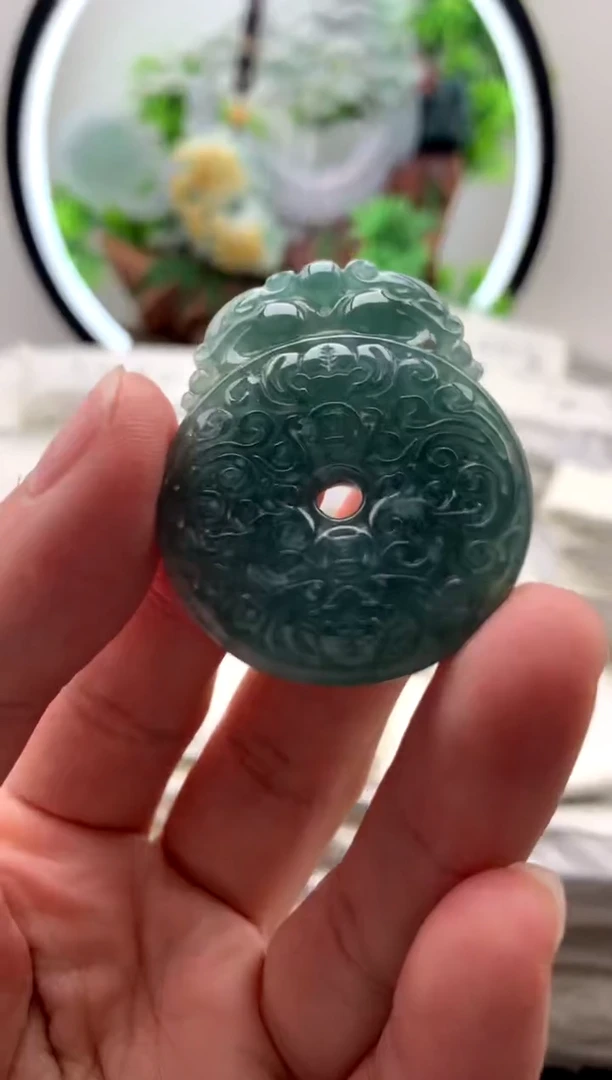 【闪购商品】翡翠颈饰未镶嵌扣子【品质一般能接受再拍】