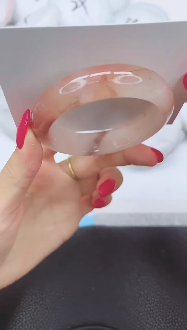 未镶嵌手镯石英质玉76-51.5