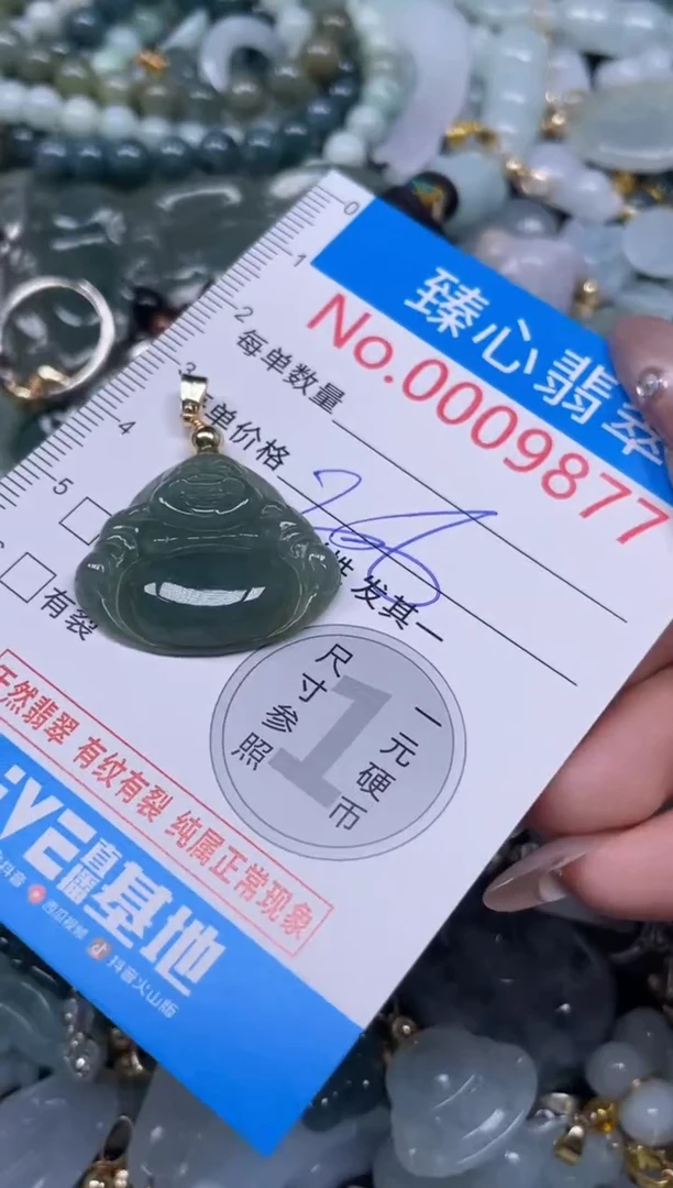 颈饰未镶嵌翡翠9877