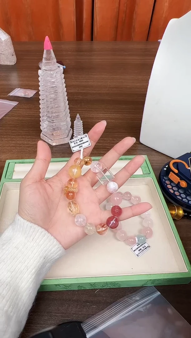 未镶嵌手链水晶悦2385