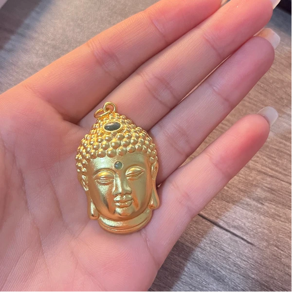 【陈总推荐】百搭 和田玉佛头古法工艺吊坠（抖音QIC质检+一物一证）