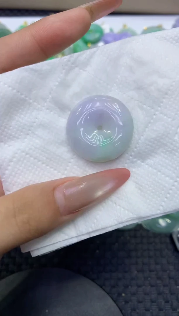 颈饰未镶嵌翡翠天然缅甸A货翡翠