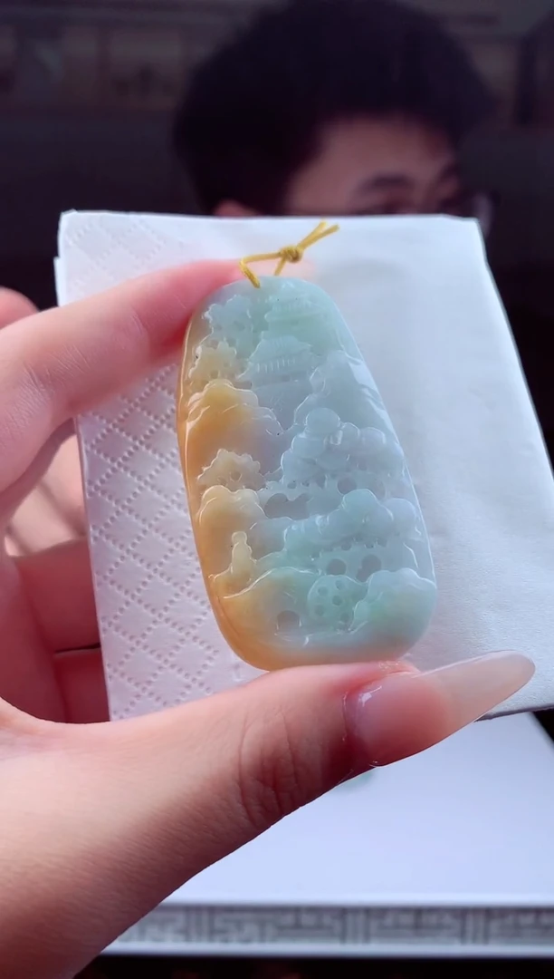 翡翠未镶嵌颈饰天然翡翠（拍一发一）