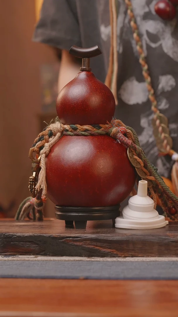 1611号精品大漆葫芦防腐防渗装水茶酒