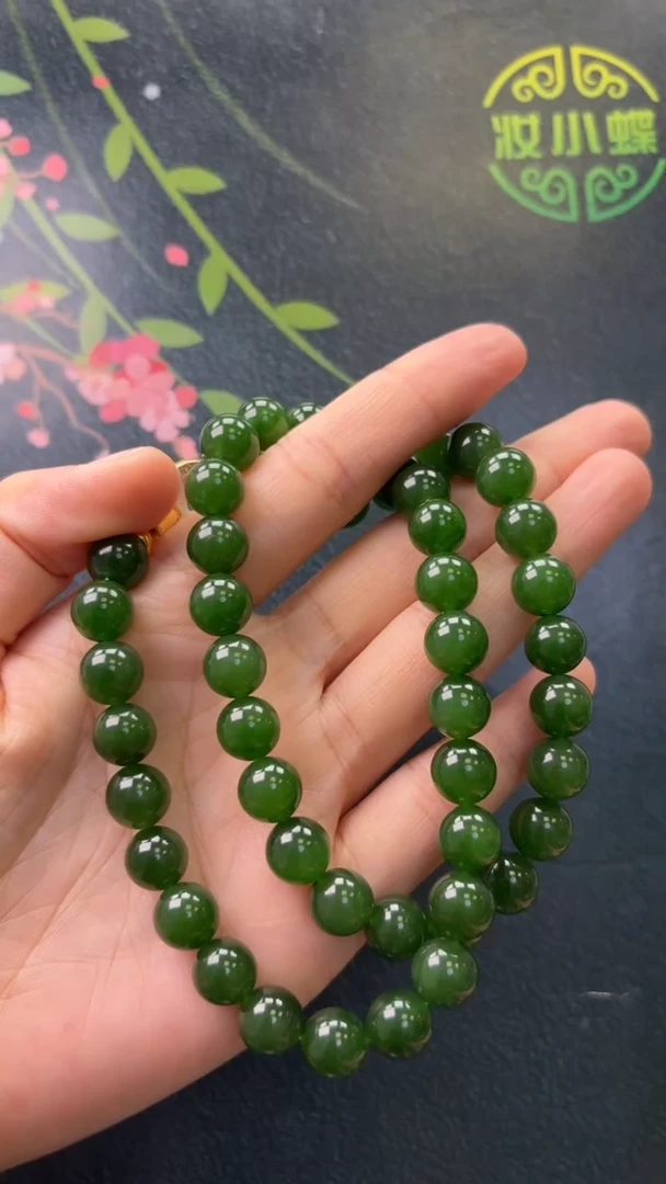 和田玉未镶嵌颈饰项链